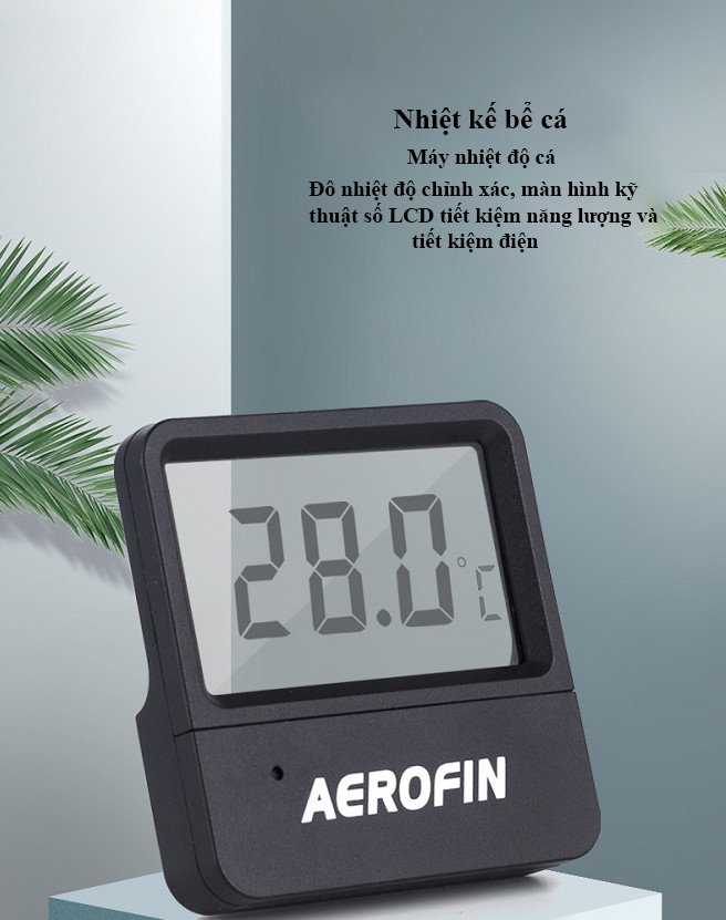 Nhiệt kế điện tử aerofin Pháp 10